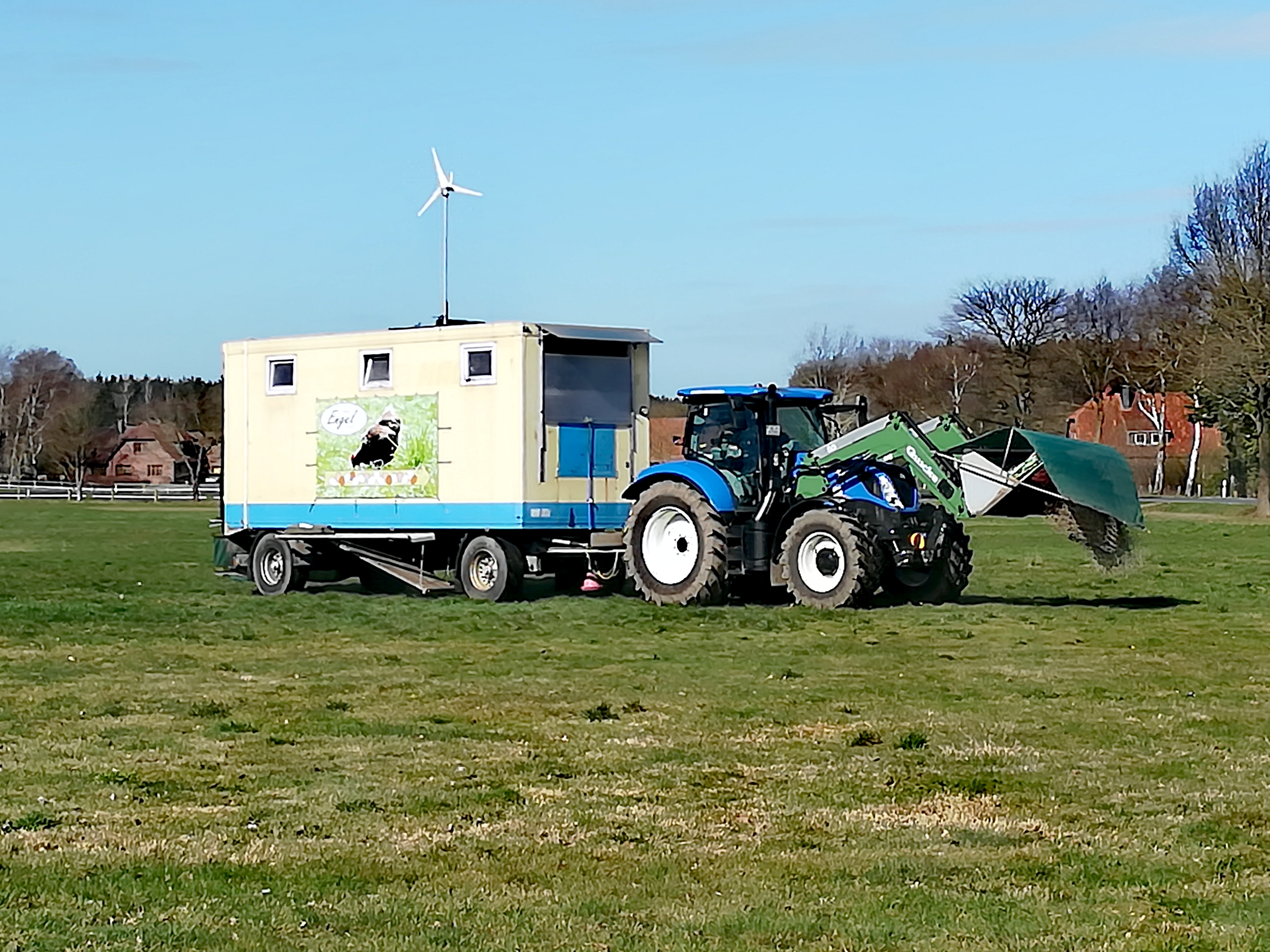 Mobiler Hühnerstall